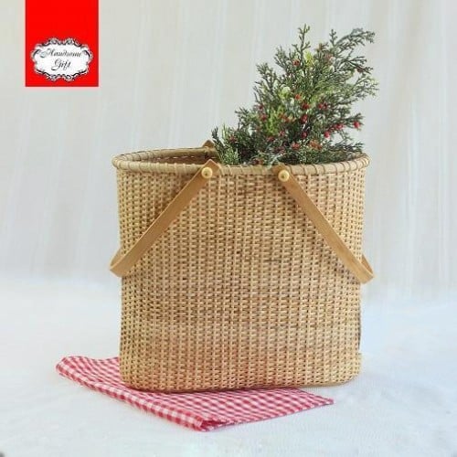 سلة خيزران | bamboo basket