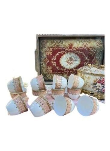 طقم قهوة سعودية 12 فنجان | Saudi coffee set 12 cup...