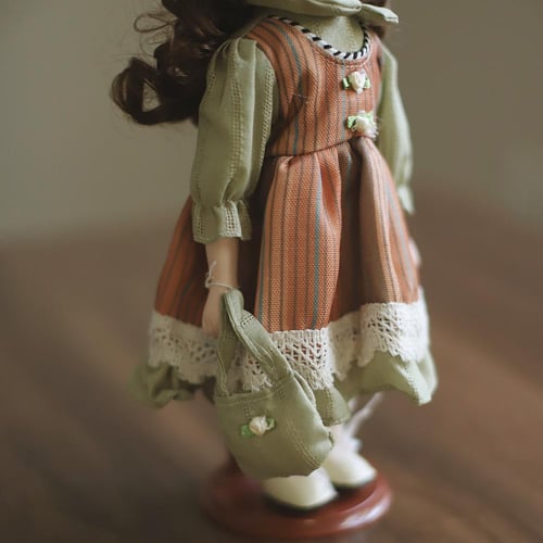 عروسة سيراميك |Ceramic Doll Size:-30 cm