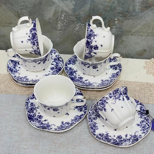 طقم اكواب شاي سعة الكوب 220 مل | Tea cup set, cup...