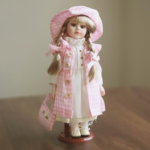 عروسة سيراميك |Ceramic Doll Size:-30 cm