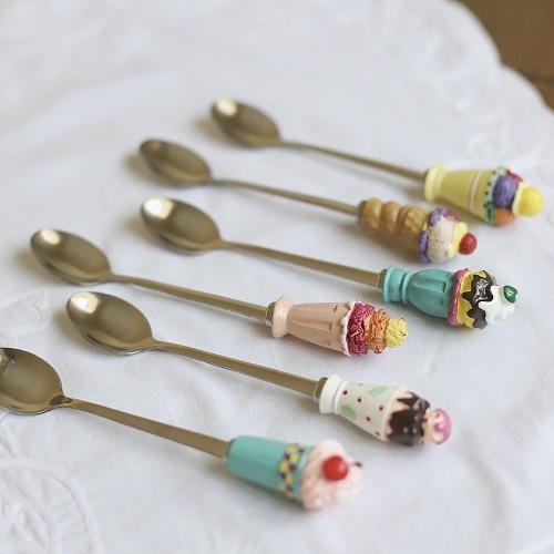 طقم 6 ملاعق وسط | Spoon Set 6 pcs