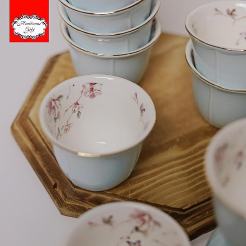 طقم 12 فنجال قهوة عربية | Arabic Coffee Cup Set
