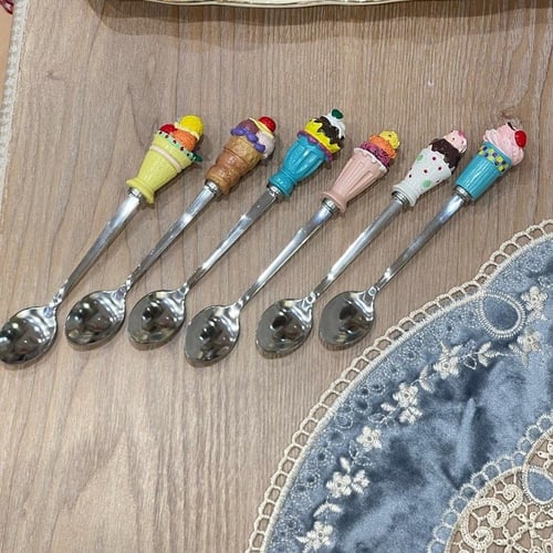 طقم 6 ملاعق وسط | Spoon Set 6 pcs