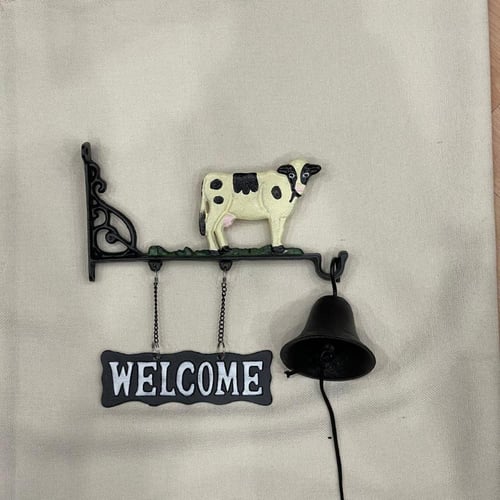 جرس زاوية معدنية | Iron Decoration Bell