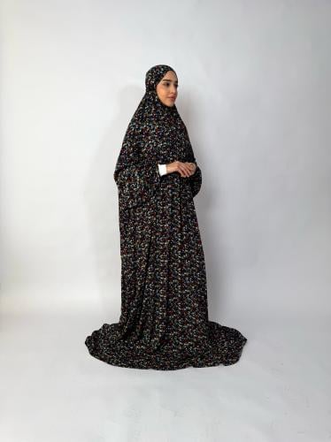 جلال صلاة 1 قطعة كم مطاط | Prayer Dress 1 Part Rub...