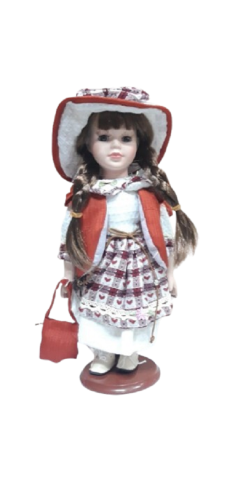 عروسه سيراميك |Ceramic Doll Size:-30 cm