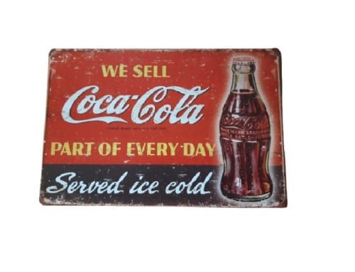 لوحة جدارية معدنية المقاس 30*20 | Metal Decoration...