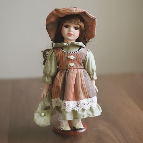 عروسة سيراميك |Ceramic Doll Size:-30 cm