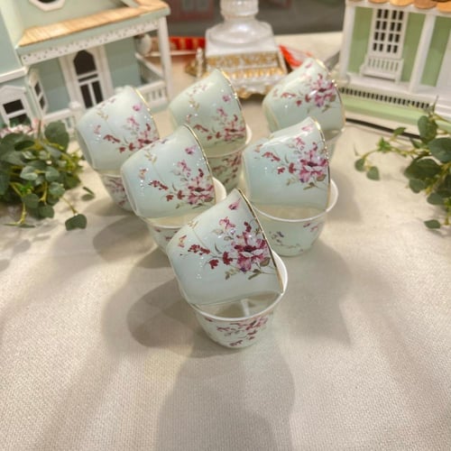 طقم 12 فنجال قهوة عربية | Arabic Coffee Cup Set