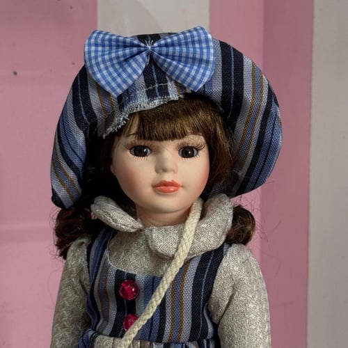 عروسة سيراميك |Ceramic Doll Size:-30 cm