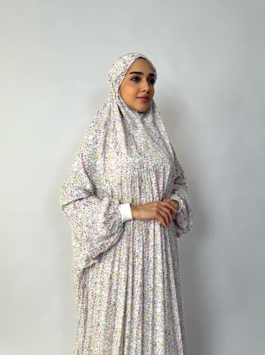 جلال صلاة 1 قطعة كم مطاط | Prayer Dress 1 Part Rub...