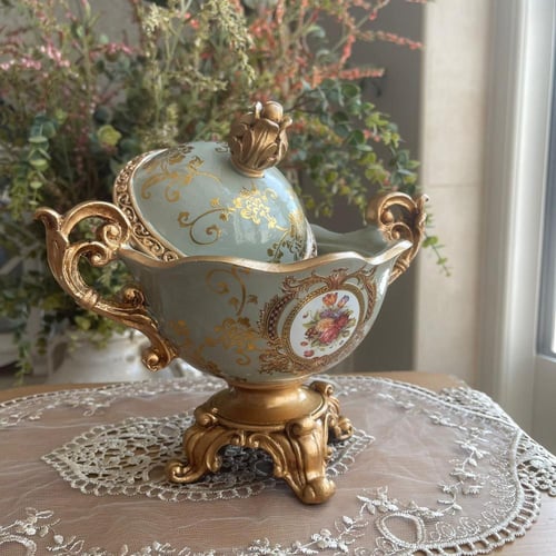 حافظة دائريه رويال متعددة الاستخدام بالغطاء لون اخ...