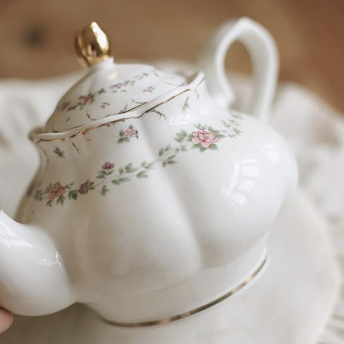 Ceramic Tea Pot 1200 ml | ابريق شاي سيراميك 1200 م...
