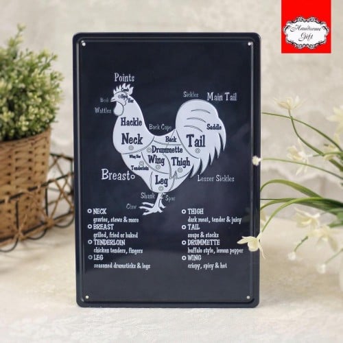 لوحة جدارية معدنية المقاس 30*20 | Metal Decoration...