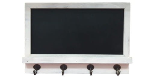 سبورة اطار ابيض | Blackboard White Color