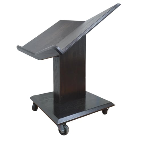 حامل مصحف (خشب سنديان) ارضي 35 سم (ساده)