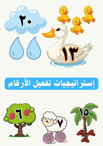 إستراتيجية تفعيل الأرقام من 1 إلى 20