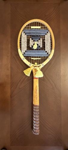 Vintage Tennis Racket - Crafted