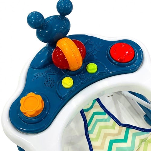 مشاية اطفال مع العاب من كيكو بالوان متعددة