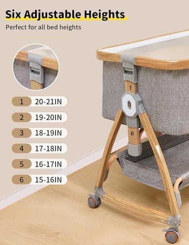 سرير هزاز نكست تو مي الجديد كلياً مع طاولة غيار