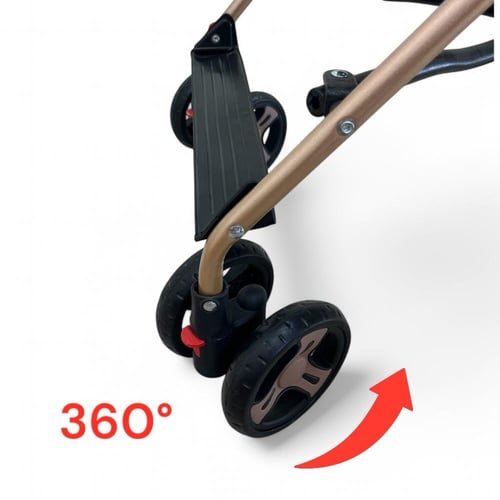 عربية تسوق قابلة للطي - رمادي