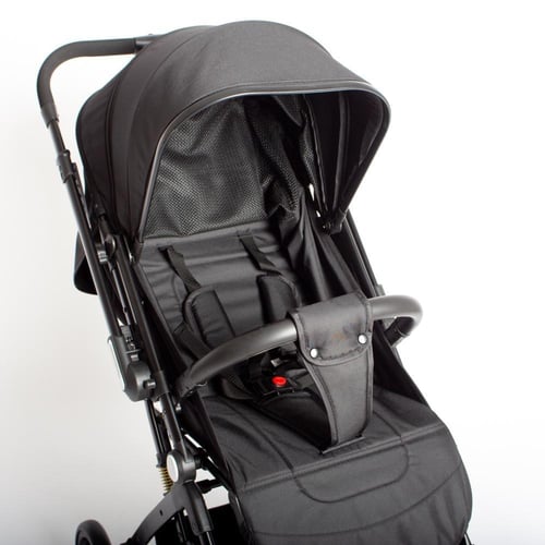 عربة أطفال خفيفة للسفر اتجاهين - اسود