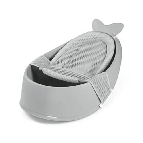 حوض استحمام الدولفين - رمادي