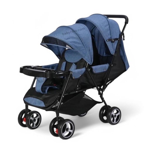 عربية مزدوجة بمقعدين سهلة التنقل