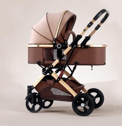 عربية اطفال فاخرة - ثنائية الاتجاه وقابلة للطي