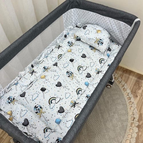 سرير هزاز نكست تومي | رمادي