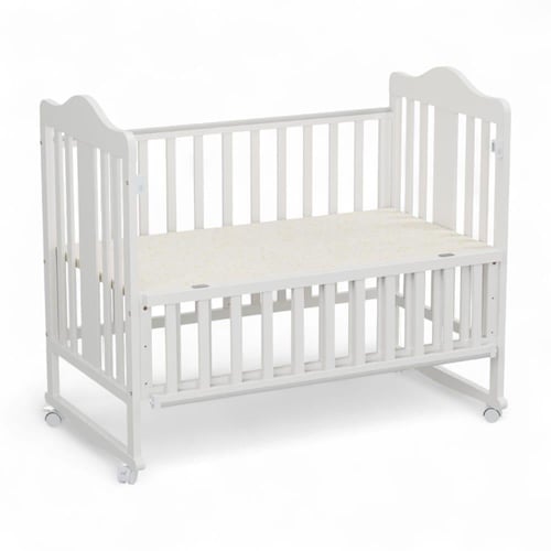 سرير خشب هزاز مع ناموسية - 60 في 110