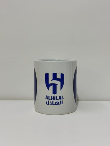 كوب بشعار نادي الهلال
