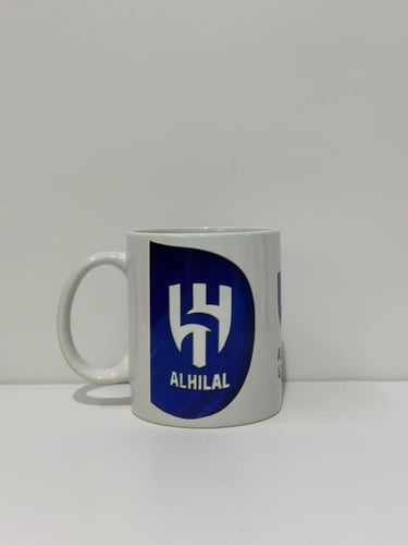 كوب بشعار نادي الهلال