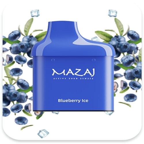 بود مزاج 12000 توت ازرق ايس MAZAJ SWITCH Pod BLUEB...