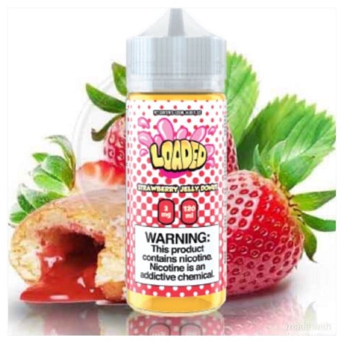 نكهة لوديد فراولة جلي دونات - LOADED - 120ML