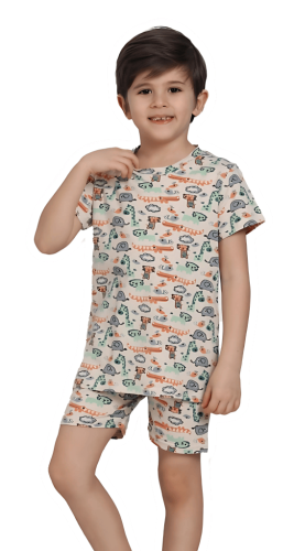 بجامة ولادي مريحه 3-10 سنوات