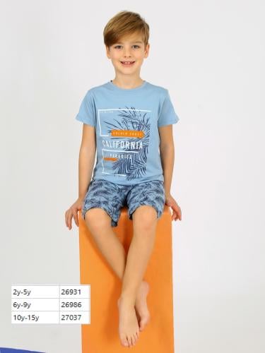 بجامة شورت ولادي1-9 سنوات