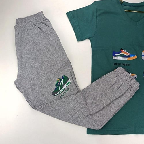 بجامه ولادي بيتي قطن 100% 13-18 سنه