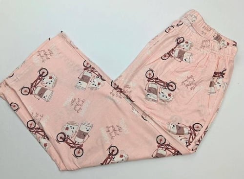 بجامه نسائي احمر فاتح