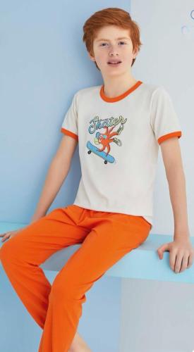 طقم اولاد قطن 100% 5-12 سنة