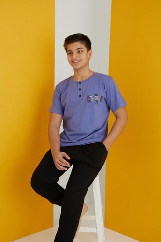 طقم قطن 100% 13-18 سنه