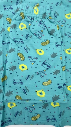 بجامة ولادي شورت قطن 3-10 سنوات