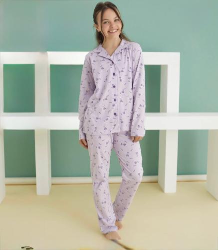 بجامة بناتي قطن 5-12