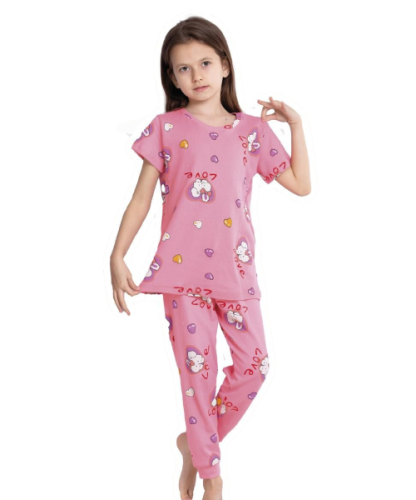 بجامة بناتي قطن 3-10 سنوات