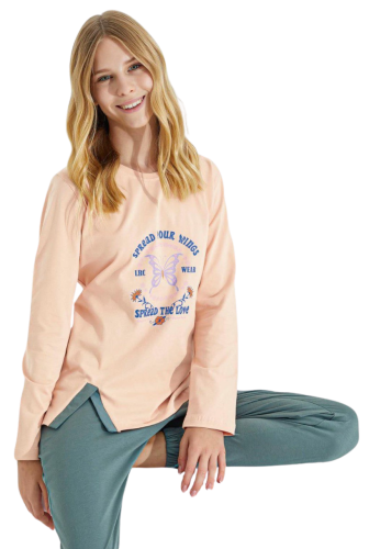 بجامة بناتي قطن 13-18 سنة