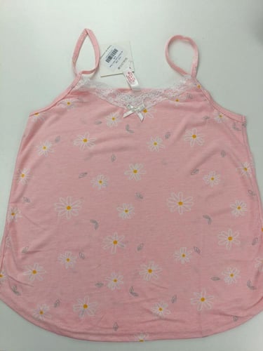 بجامه نسائي قصيرة وردي بطبعة ورود