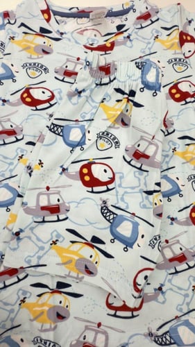 بجامة ولادي شورت قطن95% 3-10 سنوات