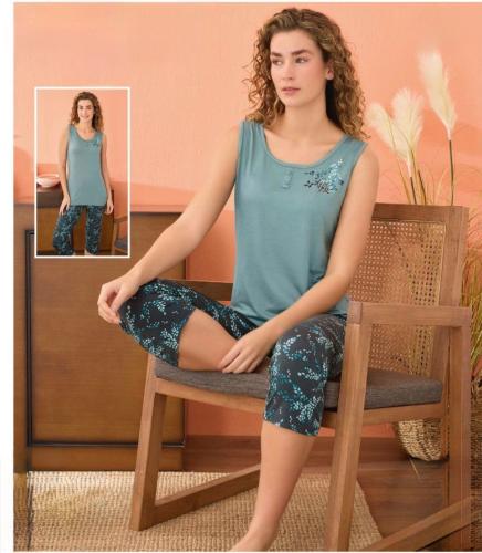 بجامه نسائي برمودا سماوي