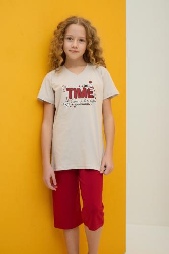 بجامة برمودا بناتي 5-12 سنة